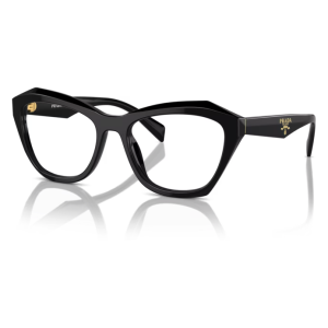 Prada A20V 16K1O1 acetato | vista donna Occhiali da vista Prada modello PR12YV in acetato nero con forma a occhi di gatto.