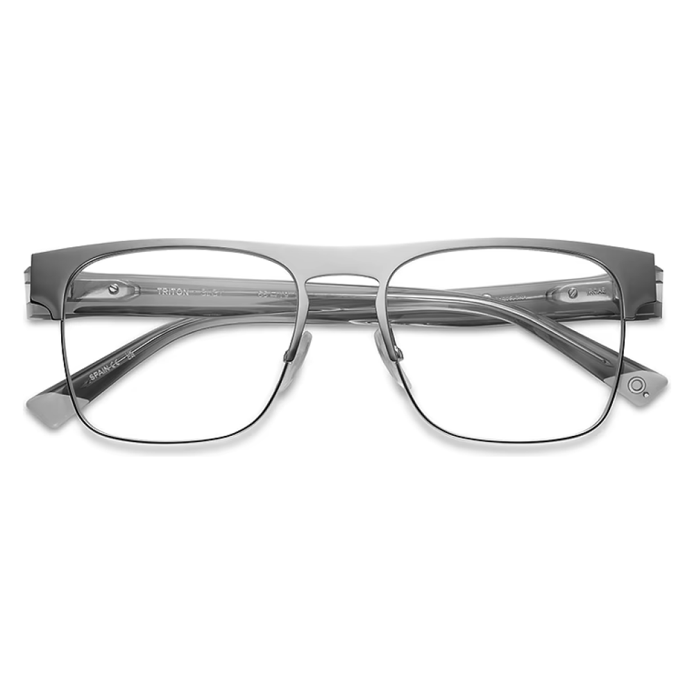 Occhiali da vista TR90 XMAN N8027 color grigio, forma rettangolare, marca Spektre.