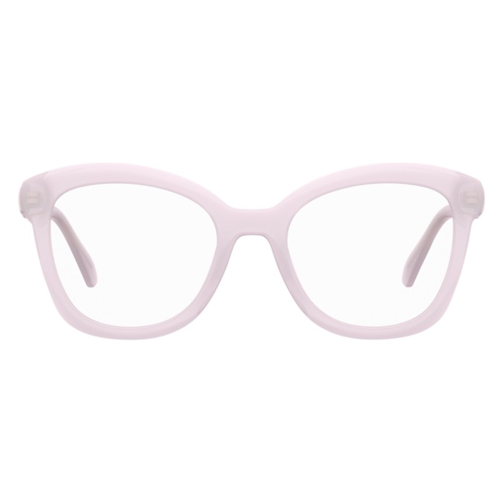 Occhiali da vista Fendi FF 0421/G rosa chiaro, forma a farfalla, eleganti e moderni per uno stile distintivo e raffinato.