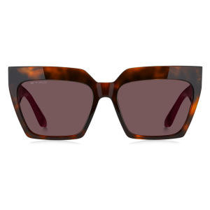 Occhiali da sole Etro modello ET700S 001, colore tartarugato, con montatura a forma di farfalla.
