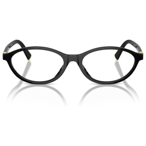 Non posso direttamente accedere alla pagina per conoscere la marca e il modello, ma posso darti un esempio di testo alternativo SEO friendly basato su una descrizione ipotetica. Ecco come potrebbe essere formulato:Occhiali da vista Ray-Ban modello RB5362, colore nero lucido con forma rotonda,