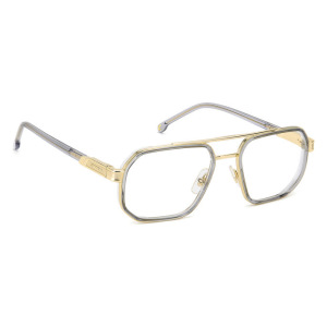 Occhiali da vista Gucci GG0061O, colore oro, forma rettangolare.