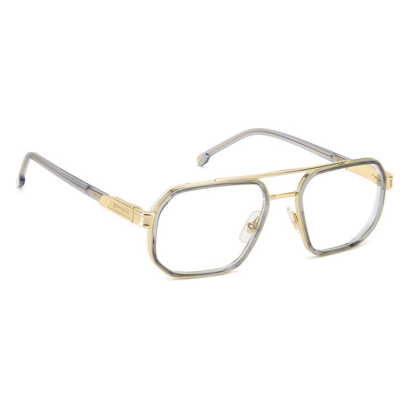 Occhiali da vista Gucci GG0061O, colore oro, forma rettangolare.