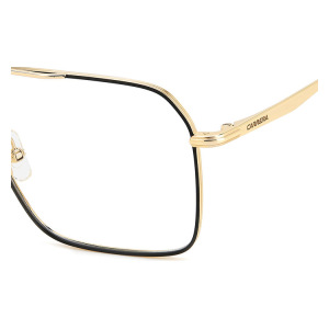 Occhiali Carrera modello CA8825, colore oro, forma squadrata. Design elegante con dettagli neri sulle lenti.