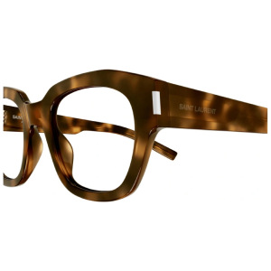 saint-laurent-sl-640-002-havana-889652453514-2-800x800w Occhiali Saint Laurent SL 276 MICA-004 in acetato marrone, forma rettangolare.