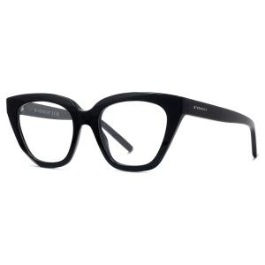 Givenchy GV50052I 1 Occhiali da vista Occhiali Givenchy, forma cat-eye. Montatura nera elegante e audace.