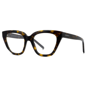 Occhiali Givenchy, montatura cat-eye tartarugata, elegante e moderna.