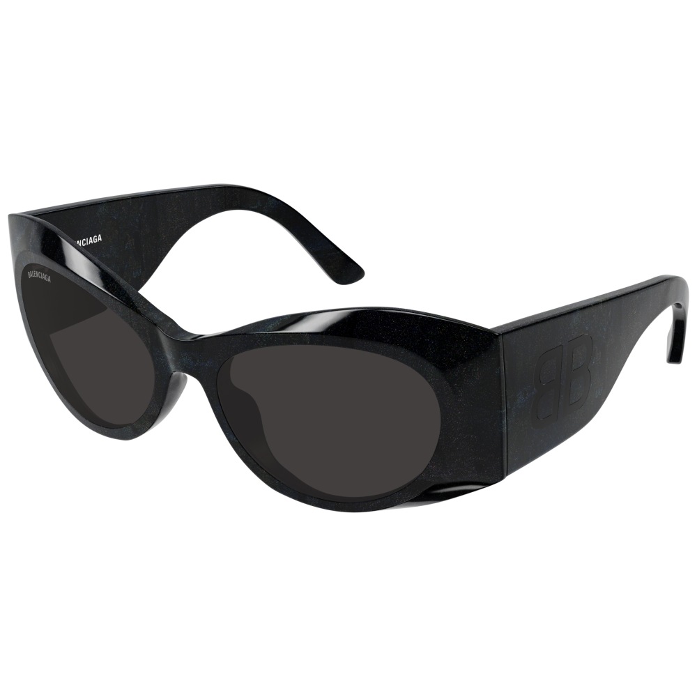 Balenciaga BB0394S 003 black black grey Occhiali da sole