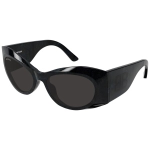 Balenciaga BB0394S 003 black black grey Occhiali da sole