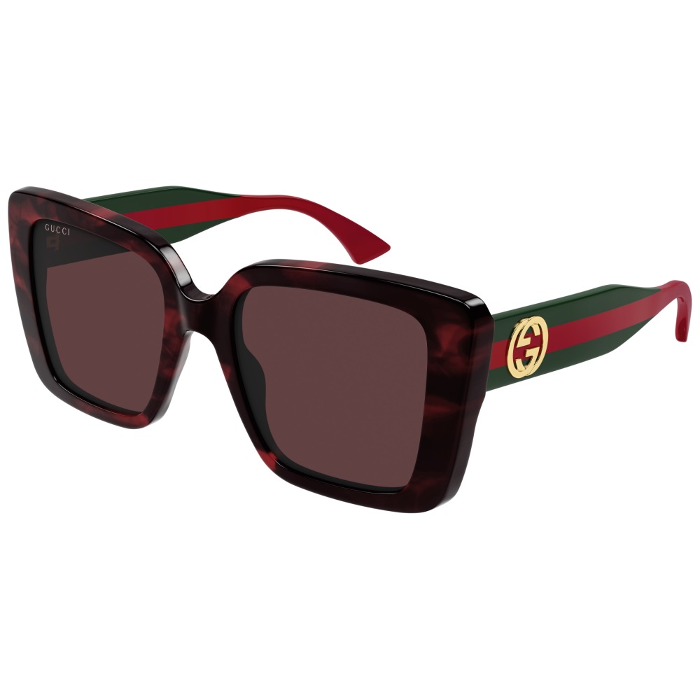 Gucci GG1861S 003 havana green red Occhiali da sole