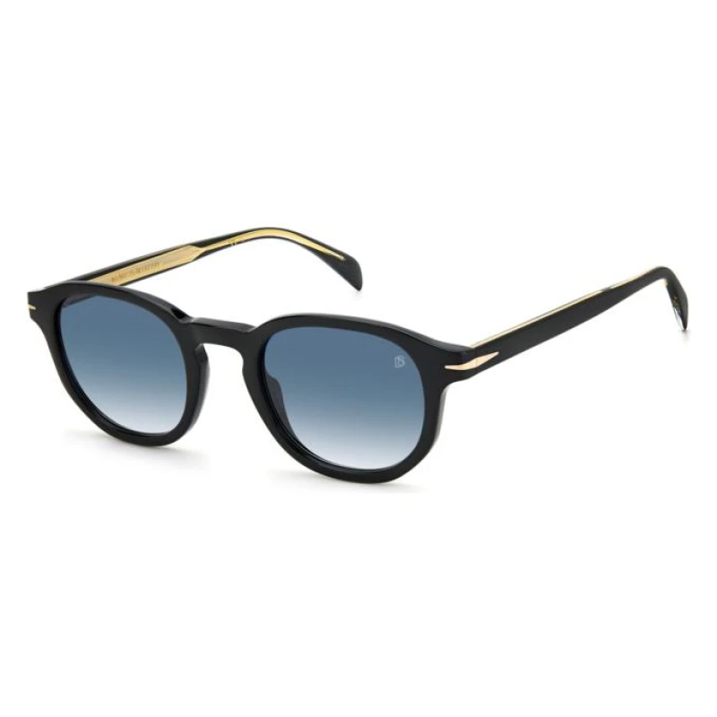 David Beckham DB 1090/G/S Occhiali Da Sole Uomo - Modello RHL/IR Gold Black, Lente 59mm, Inclusa Custodia Protettiva - 6