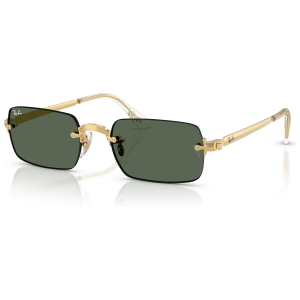 Ray Ban 3928 Oro lenti Verde Occhiali da sole